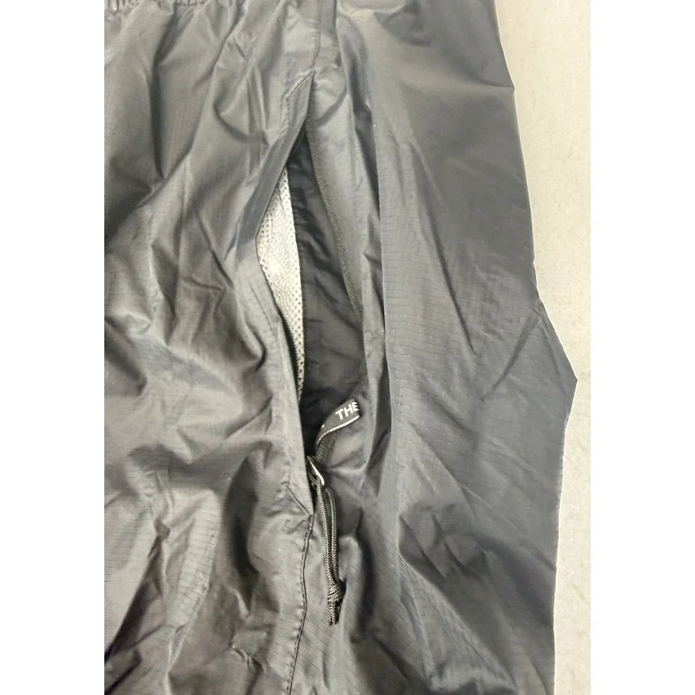The North Face Antora Dryvent Mens Rain Pants Black Nylon Shell Size XL